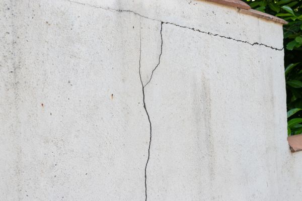 Foundation Crack Patching in Mason