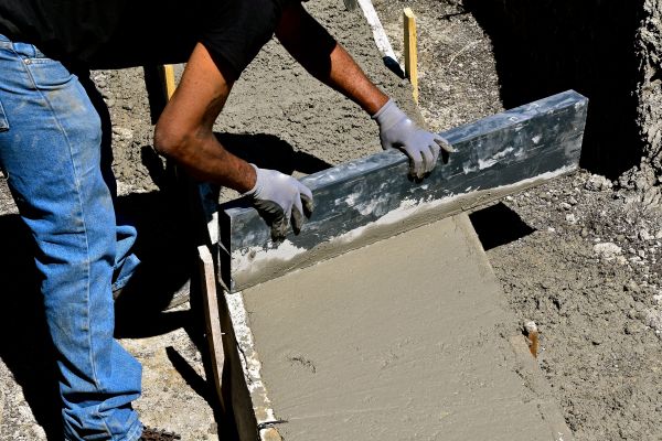 Concrete Footing Repair in Mason
