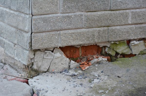 Foundation Settlement Repair in Mason